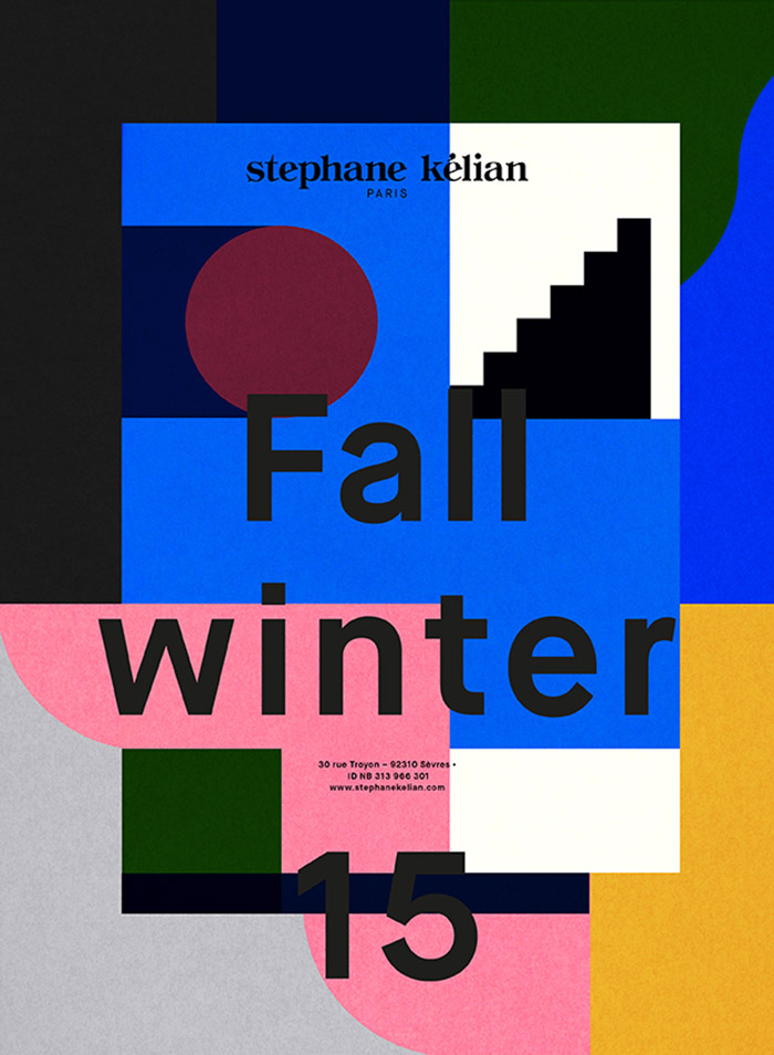 Stephane Kélian - Collection FW15 - Les Graphiquants